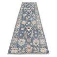 thumbnail image 5 of Hand Knotted Oushak Wool Rug - 3'1'' x 11'9'', 5 of 7