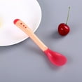 thumbnail image 4 of 3PCS Baby Spoon Temperature Sensing Spoon Silicone Color Changing Toddler Feeding Tool, 4 of 9
