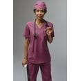 thumbnail image 4 of Reebok Women's Scrubs Short Sleeve Scrub Top, 1 Pack, Sizes S - 3XL, 4 of 11