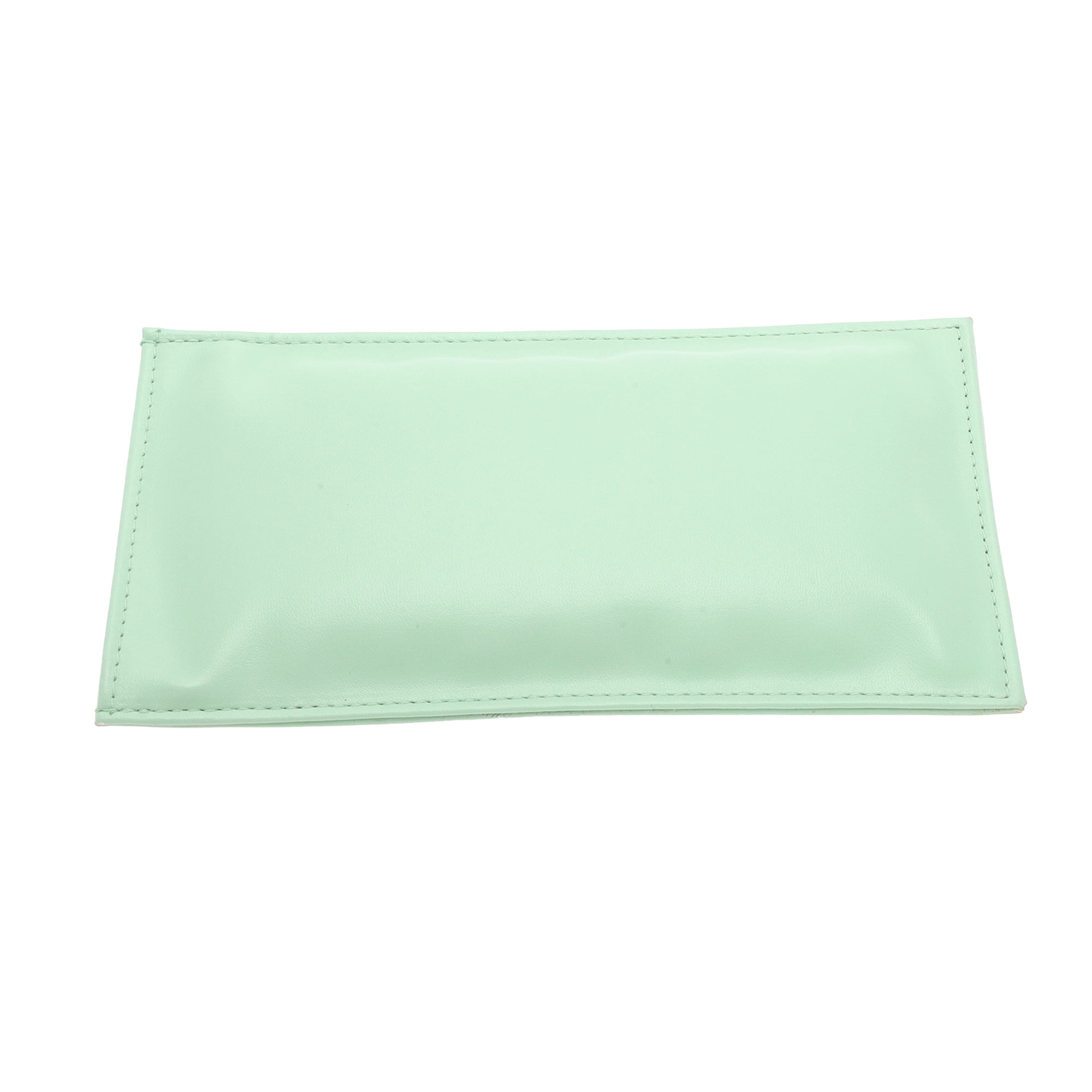 Unique Bargains Solid Eyeglasses Bag Portable Eyeglasses Storage 1 Pc Green