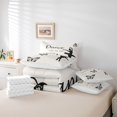 thumbnail image 6 of Homewish Boys Girls Ballet Girl Bedding Comforter Set 7pcs,Dance Theme Queen Bedding Sets Super Cozy,Flying Butterflies Queen Sheet Sets,Super Cozy Room Decor,Reversible, 6 of 8