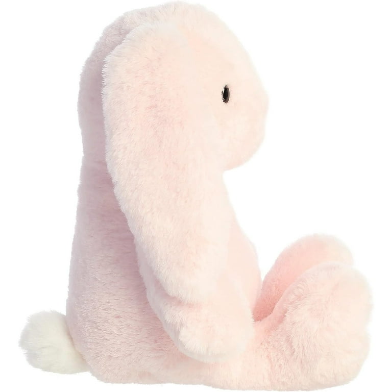Aurora 12in Spring Brulee Bunny Rabbit Plushie, Floppy Ears, Pink