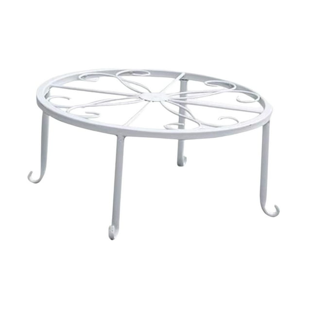 Soporte para macetas kusrkot de hierro para patio interior y exterior