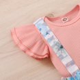 Toddler Girl Cow Print Romper Dress - Sleeveless Baby Girl Outfit With Hair Band, Floral & Dots, Halloween Or Party