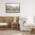 thumbnail image 3 of Stupell Industries Traditional Autumn Greens Tranquil Trees Black Framed Giclee Art, 24 x 16, by Michael Marcon, 3 of 8