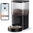 thumbnail image 4 of Automatic Cat Feeder, 5G WiFi Automatic Dog Feeder with APP Control for Remote Feeding, Cat Food Dispenser with Low Food Sensor and Voice Recorder,Up to 10 Meals Per Day for Cats and Dogs, 4 of 4