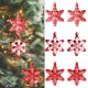 thumbnail image 4 of Gibobby Colgante de plástico de Navidad Decoraciones de Navidad Estrella de puntas de escritorio de 3.2 pulgadas a 4.2 pulgadas(RD1), 4 of 5