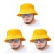 thumbnail image 4 of Sonducket Sombreros de protección solar ligeros y cómodos de poliéster para hombres Sombrero de pescador Sombrero para hombres amarillo Type1 NO1, 4 of 6