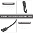 thumbnail image 3 of BESTYASH 3Pcs Black Heavy Duty Hook Line Dock Rope Practical Mooring Cord for Sailboats, 3 of 7