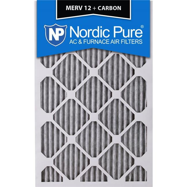 Nordic Pure 14x36x1 MERV 12 Pleated AC Furnace Air Filters 3 Pack Nordic Pure 14x36x1 MERV 12 Pleated AC Furnace Air Filters 3 Pack