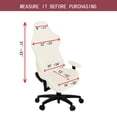thumbnail image 2 of Funda para muebles SARAFLORA Gaming Slipcover Ivory XL, 2 of 7