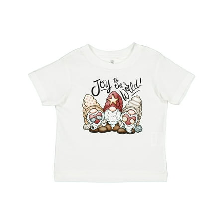 

Inktastic Joy to the World Christmas Gnomes Gift Baby Boy or Baby Girl T-Shirt