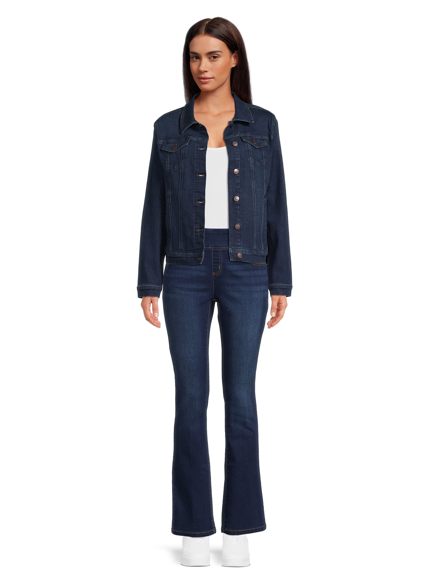 Time and Tru Women's Denim Jacket, Sizes XS-XXXL