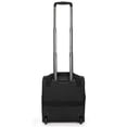 thumbnail image 3 of New York Xpress 16" Underseat Carry-on Luggage Lightweight Softside Rolling Suitcase with 2 Wheels, Black - TA13, 3 of 10