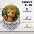 thumbnail image 2 of 2 PCS Pot Holders for Kitchen,Potholders Sets with Hook for Oven,Cooking,Baking,Cat With Big Green Eyes, 2 of 7