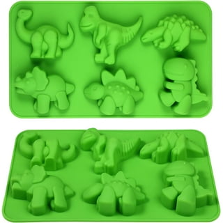 ROBOT-GXG Silicone Chocolate Candy Mold - Animal Shaped Silicone Mold for  Baking - 12-Cavity Silicone Mini Dinosaur Chocolate Candy Mold Non-stick