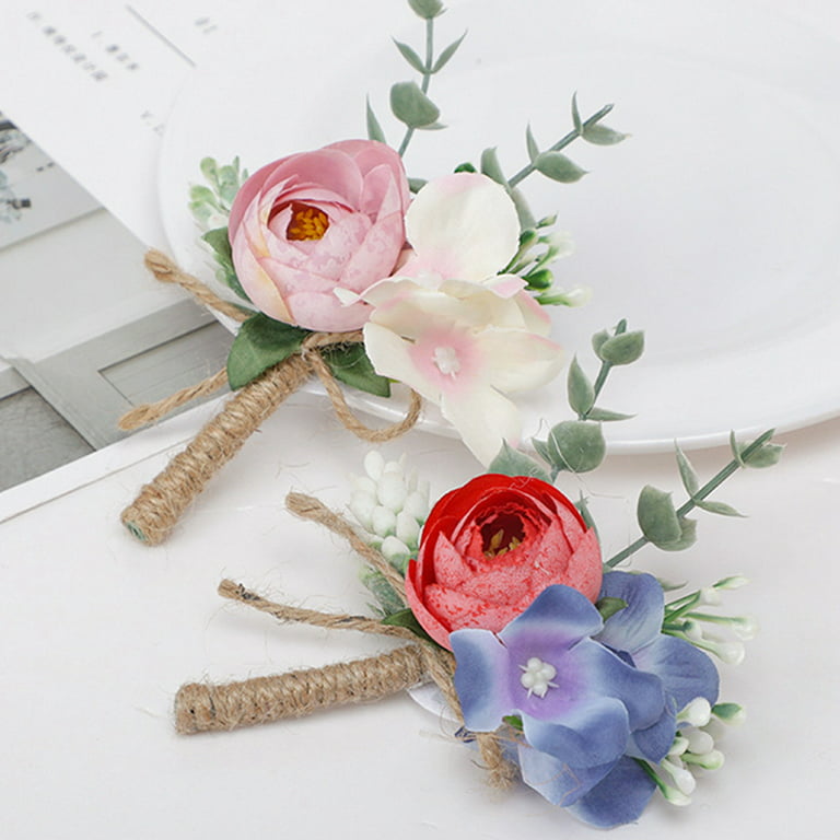 Wrist Corsages for Wedding for Mother - Groom and Bride Bridesmaid
