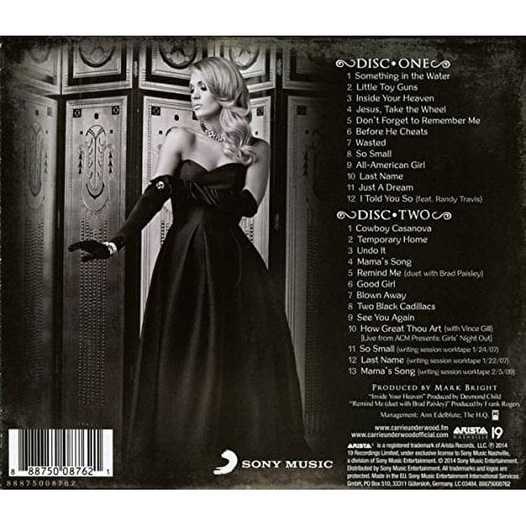 Carrie Underwood Greatest Hits Album Cover