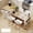 White, variant on FOOWIN Kitchen Island with Extendable Dining Table, Mobile Island Table with Cabinets, Drawers, Power Outlets, White