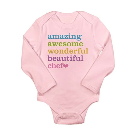 

CafePress - Amazing Chef Body Suit - Long Sleeve Infant Bodysuit