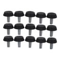 thumbnail image 6 of WEUVEB Adjustable Black Patio Furniture Leg Levelers, 16 Pieces for Furniture and Appliances Stability, 6 of 8