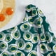 thumbnail image 3 of Gibobby Traje de baño sexy de una pieza Traje de baño sin espalda sexy con estampado retro de una correa de hombro de verano para mujer(Verde,G), 3 of 4
