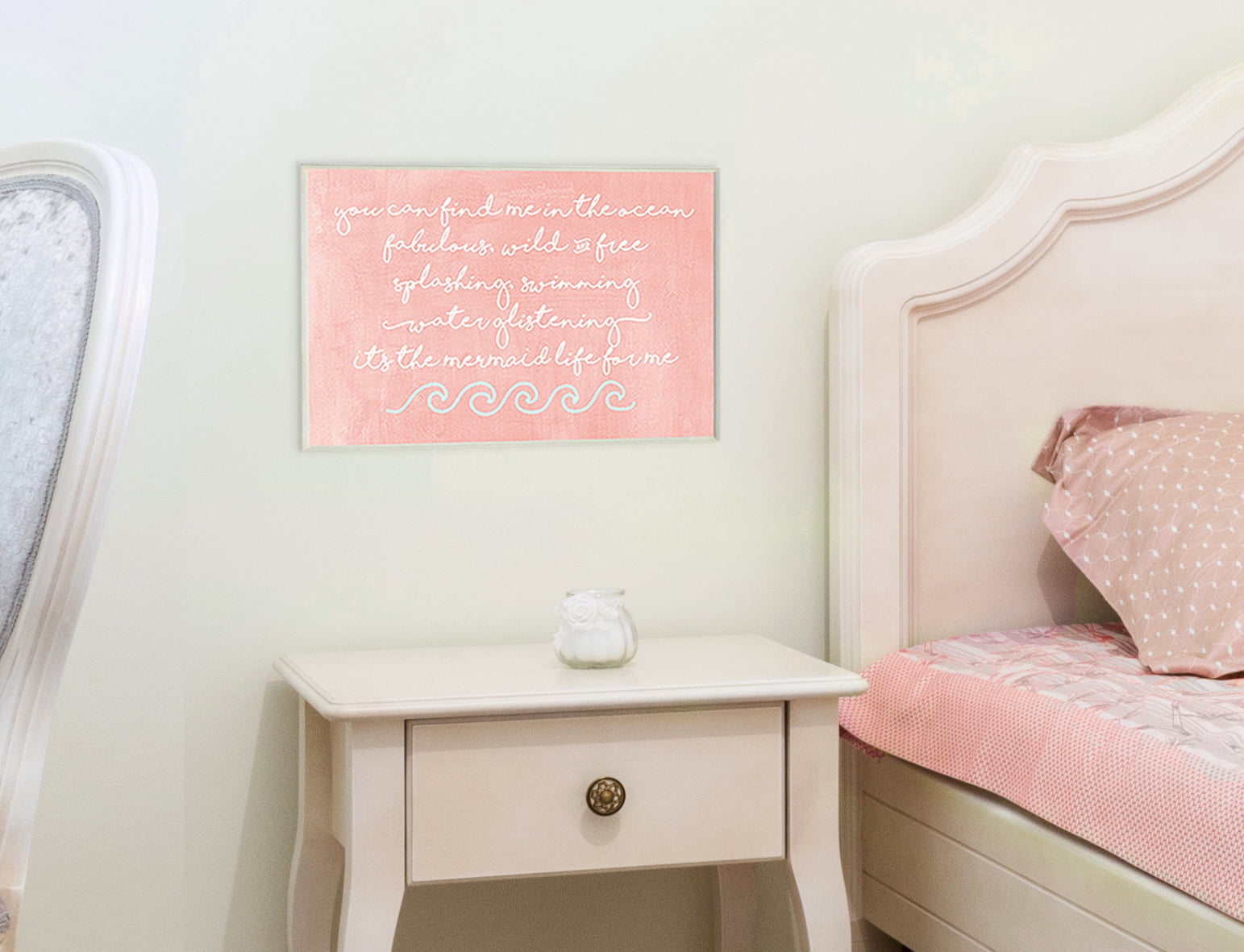 The Kids Room by Stupell Mermaid Life Inspiration Wall Plaqueby Erica Billups