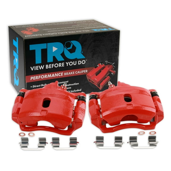 TRQ Performance Front Brake Caliper Set Fits 1996-2000 Honda Civic 10-14 Insight CLA49836