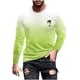 thumbnail image 1 of Blusas y camisas de manga larga y cuello redondo para hombre, camisetas casuales con estampado de moda y cuello redondo, blusas de licra de manga corta para hombre., 1 of 4