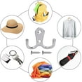 thumbnail image 3 of Kitchen Wall Mounted Bi-Metal Hook with Screw Cap (Silver) 10 Pieces, 3 of 5