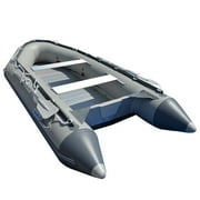 BRIS 1.2mm PVC 14.1Ft Inflatable Boat Rescue Dive Raft Power Boat