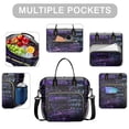thumbnail image 2 of Laboratory Approved Large Insulated Tote - Leakproof Cooler Bag for Scientific Formula & Picnic, Multi-Pocket Waterproof Lunch Tote for Travel & Work, 2 of 5
