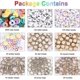 thumbnail image 3 of 9600pcs Clay Beads Jewelry Making Kit, 96 Colors Spacer Heishi Beads Flat Round Polymer Clay Beads with Letter Beads, Smiley Beads, and Elastic String, 3 of 4