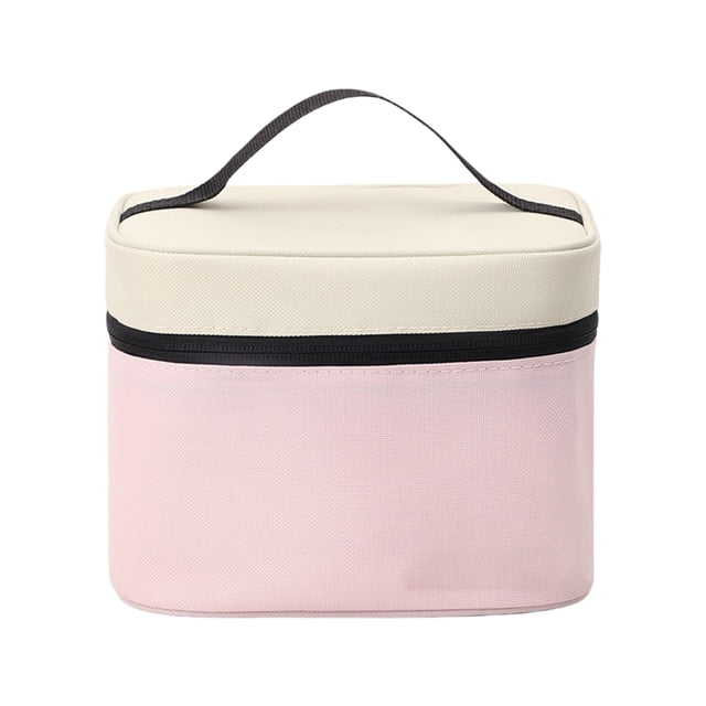 Insulating Lunch Bag With Waterproof Double Layer For Bento Milk Bottle And Meal Boxes Cooler Bag
