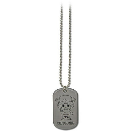 - Necklace - One Piece - New Chopper Dog Tag Toys Gifts Anime Licensed ge8285