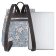 thumbnail image 3 of Easygdp Lily Flower Mochila de Cuero para Mujeres, Bolso de Hombro, Bolsos de Mano de Moda para Trabajo y Viajes, 3 of 4