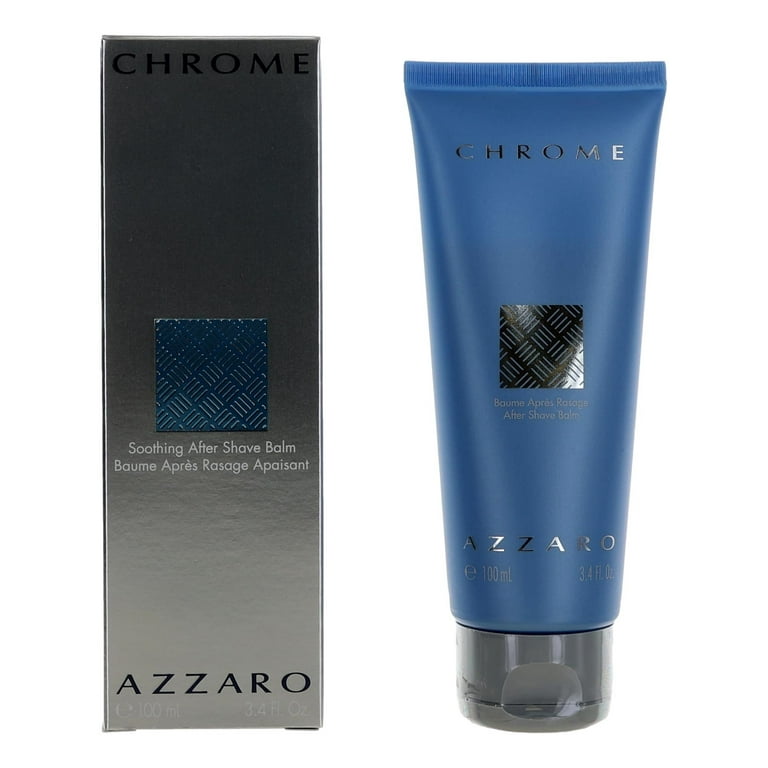 Perfume Chrome Aftershave Balm Azzaro Chrome, Oz Light, Non-Greasy
