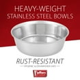 thumbnail image 2 of Jeffers Pet Heavy Weight Stainless Steel Pet Bowls for Dogs & Cats, 96 oz – Durable Food & Water Dish, Non Slip, Rust Resistant, Dishwasher Safe Feeding Bowl for Home, Travel, Indoor & Outdoor, 2 of 7