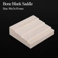 thumbnail image 5 of 6 Pcs Bone Guitar String Bridge Saddle Blank for Acoustic Classical Guitar, 5 of 6