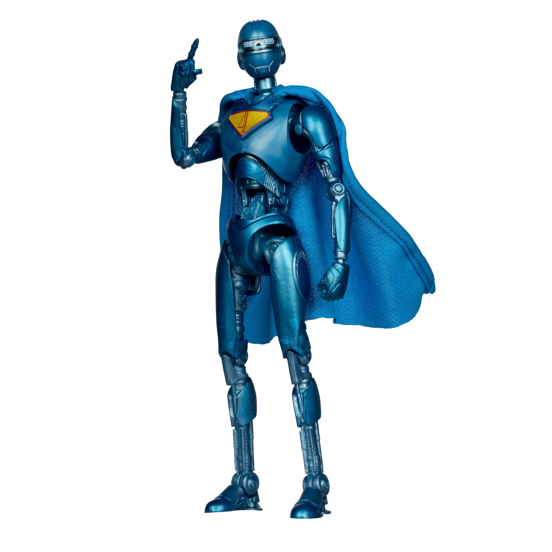 Superman Robot (Superman Movie) Deluxe Theatrical Edition (Red Platinum Edition) - McFarlane Toys