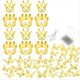 thumbnail image 1 of 148 Piezas Accesorios para Ramo de Flores Nupciales - 36 Mariposas Doradas 12 Coronas Ramilletes de Ramo 100 Alfileres de Diamantes, 1 of 5