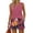 Hot Pink, variant on UDAUDU Short Sets Women 2 Piece Outfits Hawaiian Floral Print Sleeveless Tank Top & Shorts Beach Travel Comfy Clothing Purple 2XL