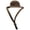 Brown, variant on Chicken Hats for Hens Tiny Pet Top Hats with Adjustable Elastic Chin Strap Funny Bird Accessories for Roosters Ducks Parrots Hamsters Rabbits Creative Photo Props