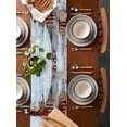 thumbnail image 5 of Table Runner Dresser Scarf 13 x 48 Inch Puerto Rico Flag Country Rustic Shabby Door Wall Graffiti Table Runners Non-Slip Heat Kitchen Dining Table Decor for Indoor Outdoor Home Party Decoration, 5 of 7