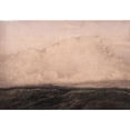 thumbnail image 2 of Karl Nordström 18x14 Black Ornate Wood Framed Double Matted Museum Art Print Titled - Cloud Formation Over Mountain (1904), 2 of 5