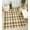 Cream/Black, variant on Nourison Grafix Plaid Blue 2'3" x 7'6" Area Rug, (2x8)