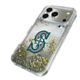 thumbnail image 2 of Seattle Mariners Linen Logo iPhone Glitter Case, 2 of 6