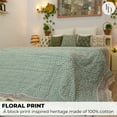 thumbnail image 7 of Handmade quilt, block printed floral quilt, boho decorative winter quilt, Indian bedding quilt, throw and blanket for room, 7 of 7