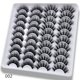 thumbnail image 1 of Pestañas dramáticas de visón 3D, pestañas postizas falsas falsas, extensiones de pestañas suaves naturales, pestañas largas y tenues hechas a mano, 20 pares hola suerte  unisex, 1 of 2