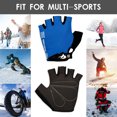 thumbnail image 3 of Tmvgtek Bikeboy Sports Guantes De Equitación Transpirables Antideslizantes De Medio Dedo (Azul Xl) Tmvgtek Para estrenar, 3 of 8